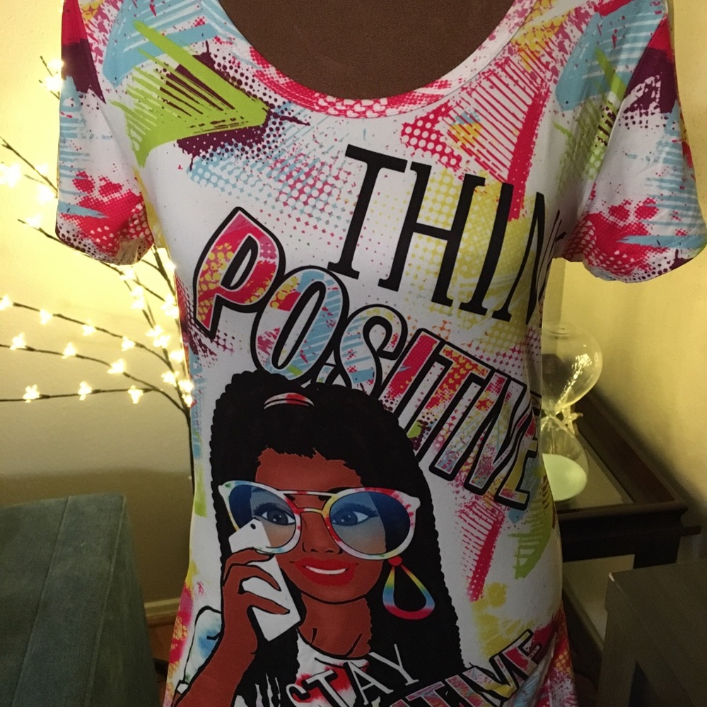 Colorful Graphic Women's Top